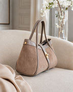 Taupe spalvos rankinė Laura Biaggi