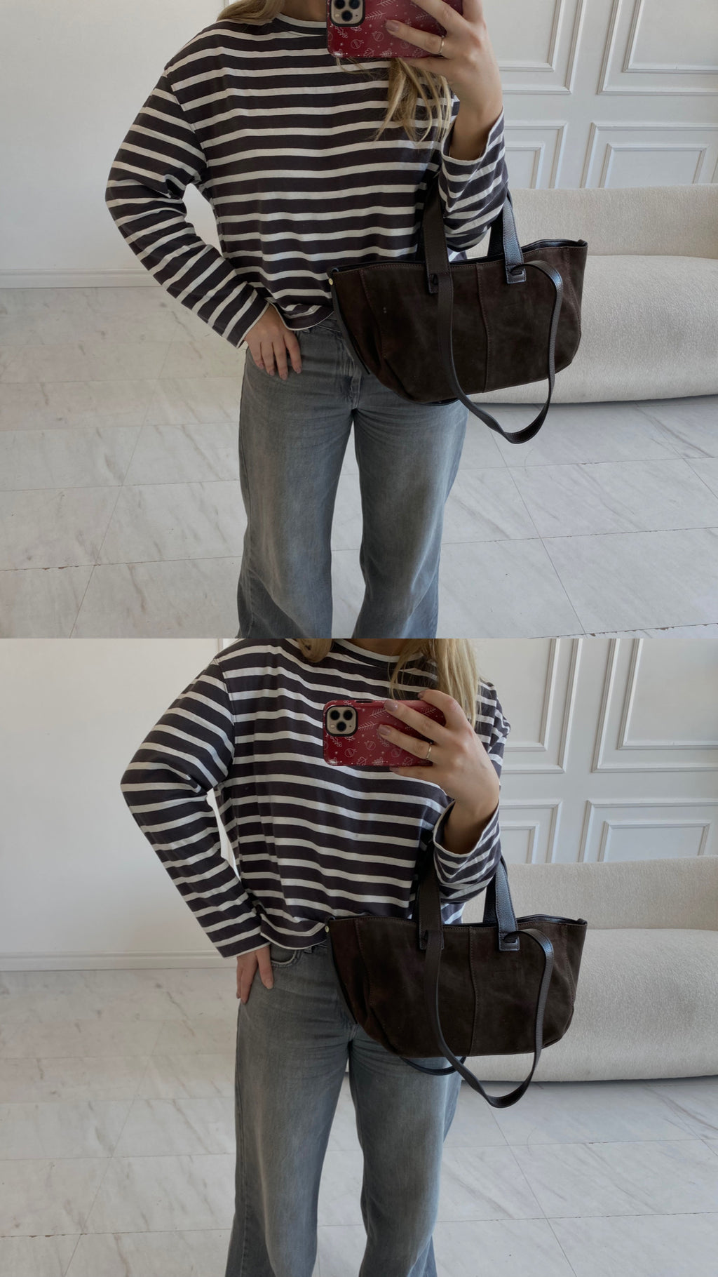 Natūralios verstos odos rankinė „Clara Choco“