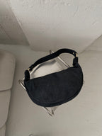 Natūralios verstos odos rankinė „Oli Black“