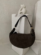 Natūralios verstos odos rankinė „Oli Choco“