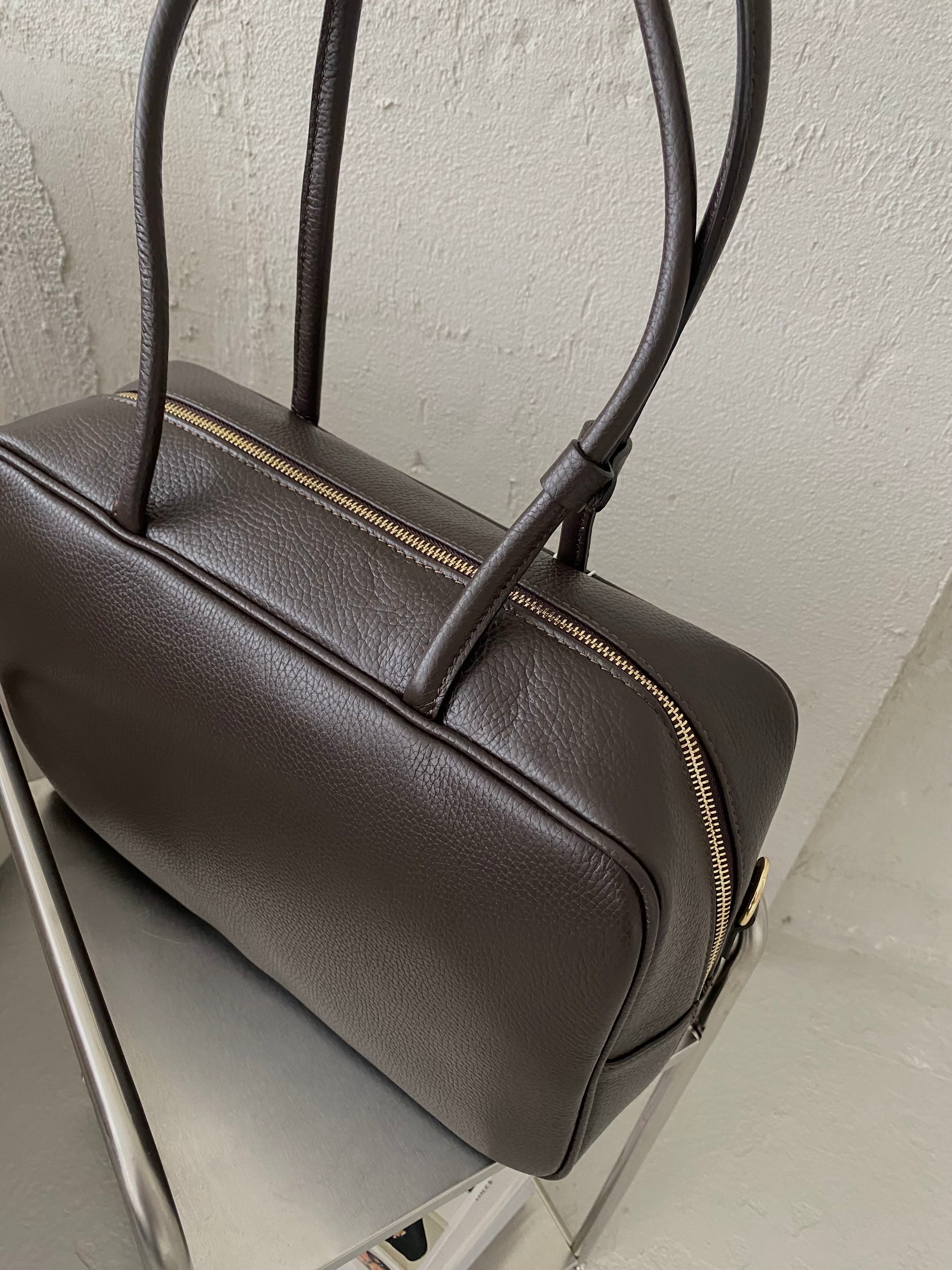 Natūralios odos rankinė „Emma Choco“