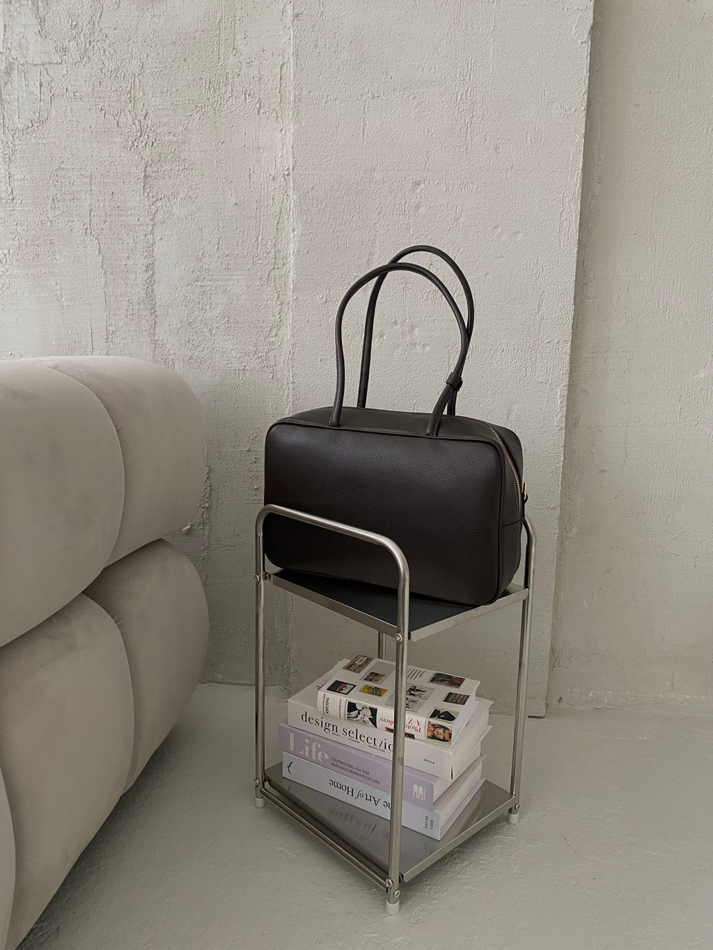 Natūralios odos rankinė „Emma Choco“