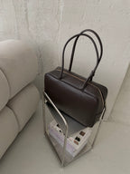 Natūralios odos rankinė „Emma Choco“