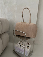 Natūralios verstos odos rankinė „Emma Beige“