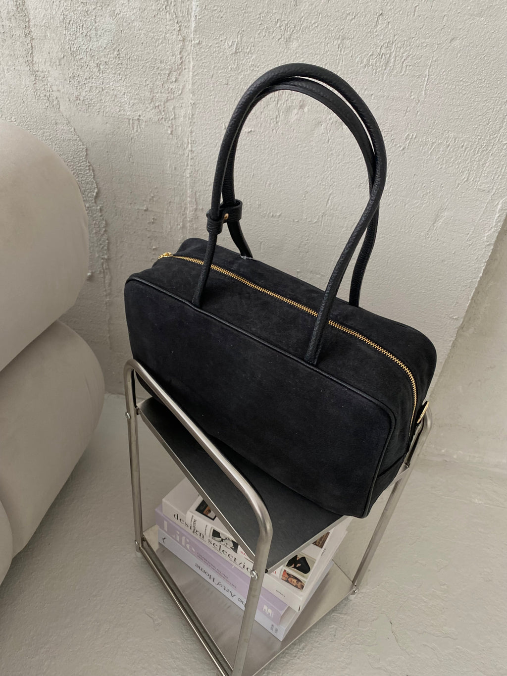 Natūralios verstos odos rankinė „Emma Black“