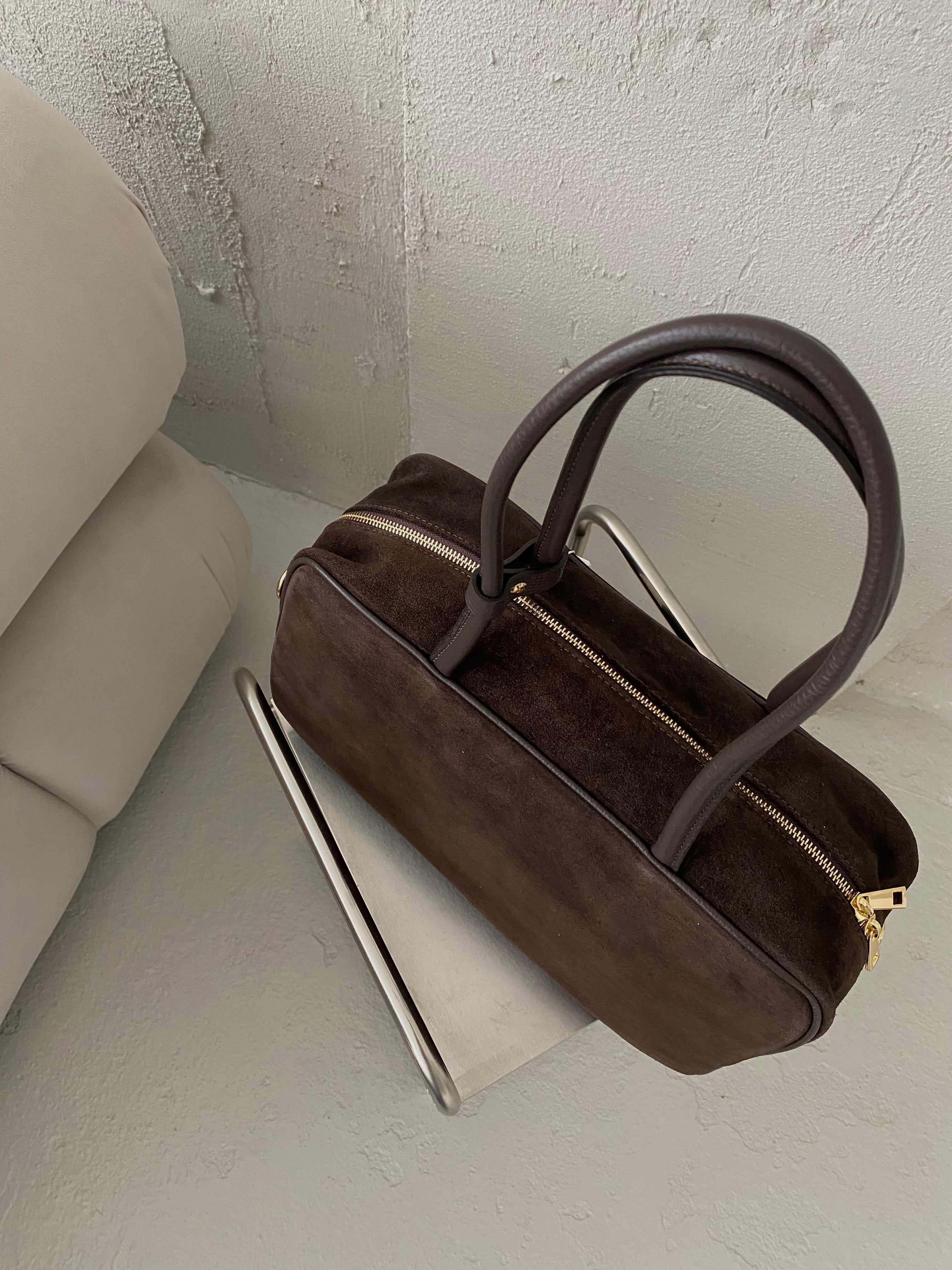 Natūralios verstos odos rankinė „Emma Choco Soft“