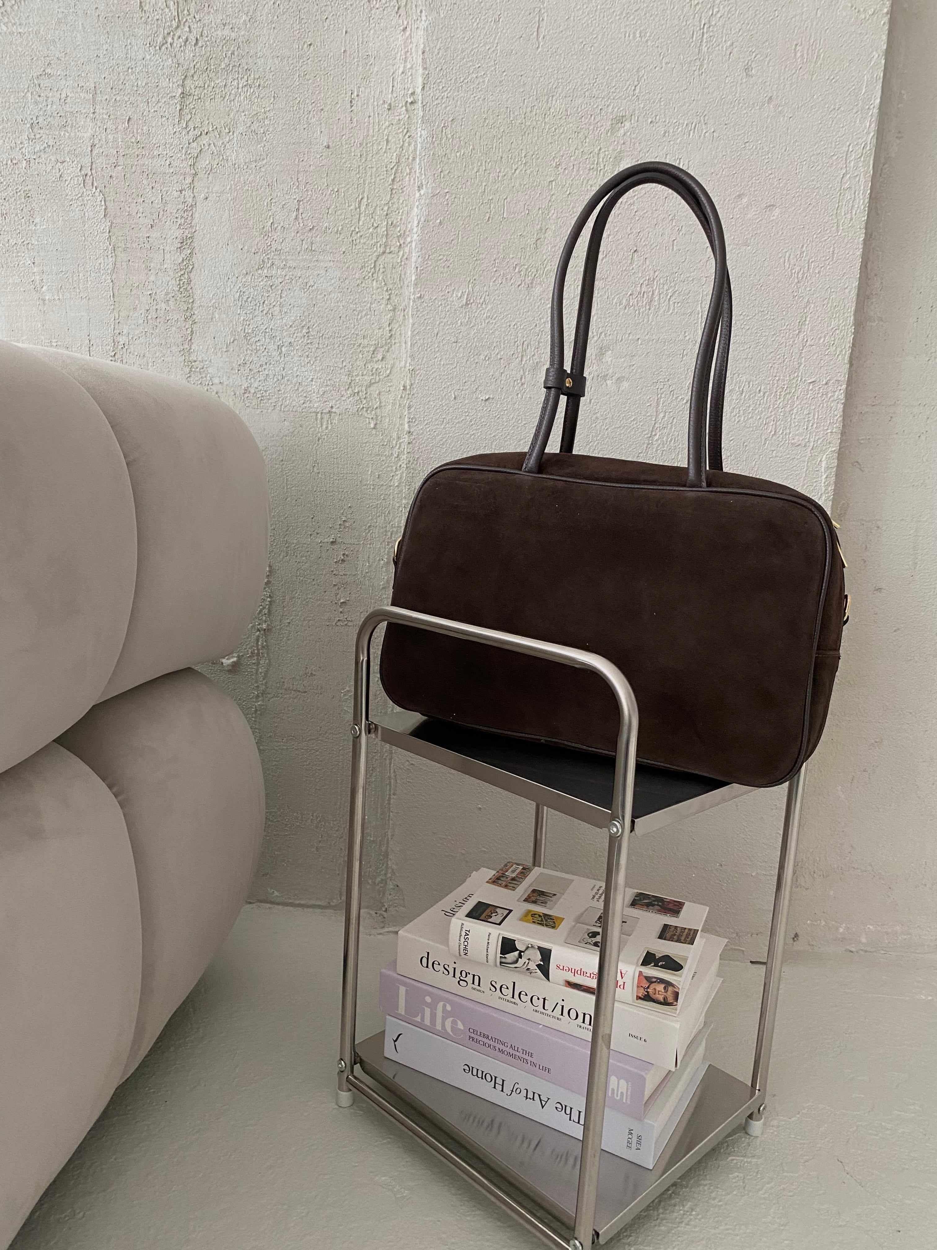 Natūralios verstos odos rankinė „Emma Choco Soft“