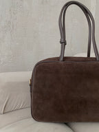 Natūralios verstos odos rankinė „Emma Choco Soft“