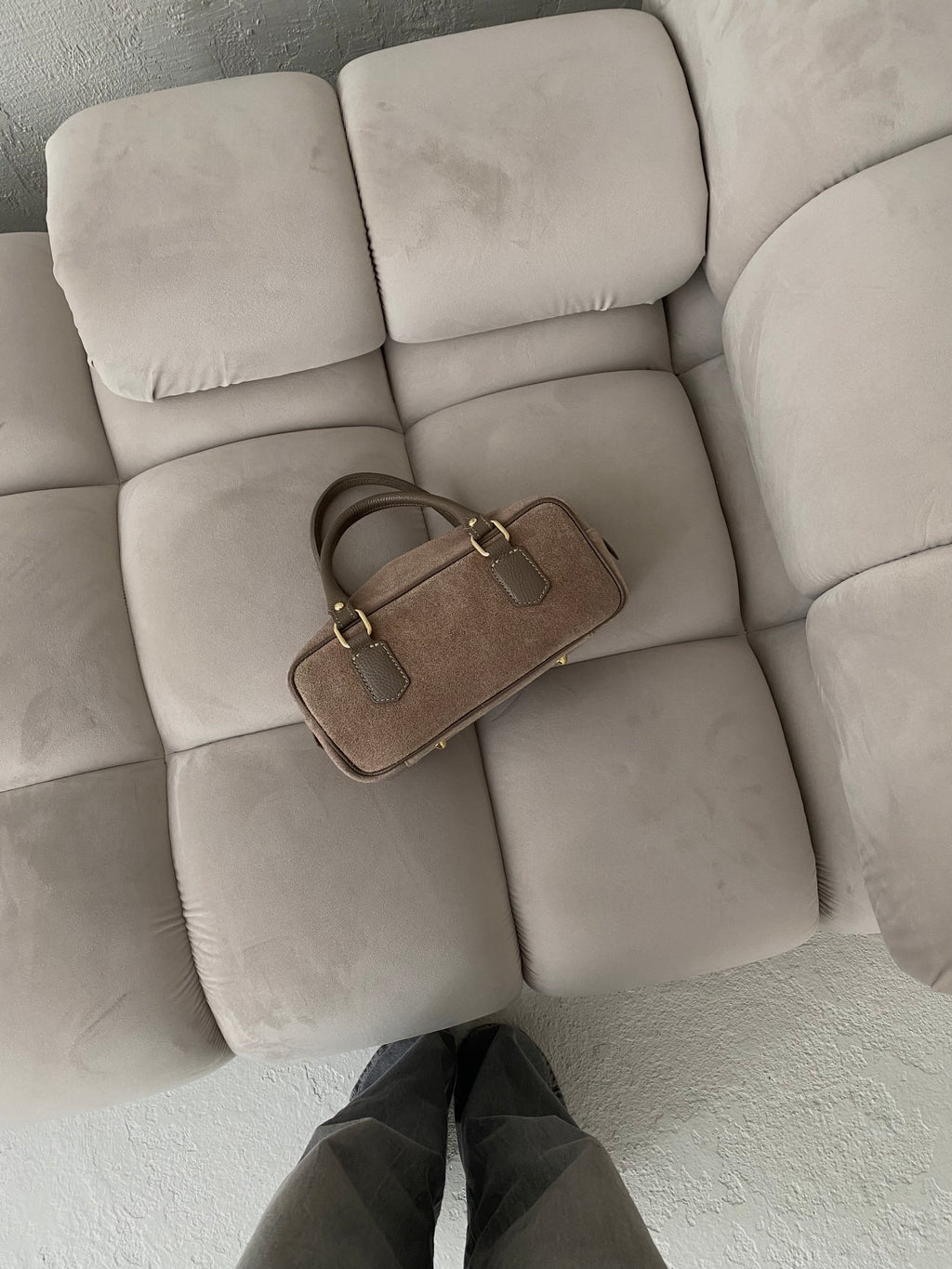 PREORDER: Natūralios verstos odos rankinė „Sofia Mocha“