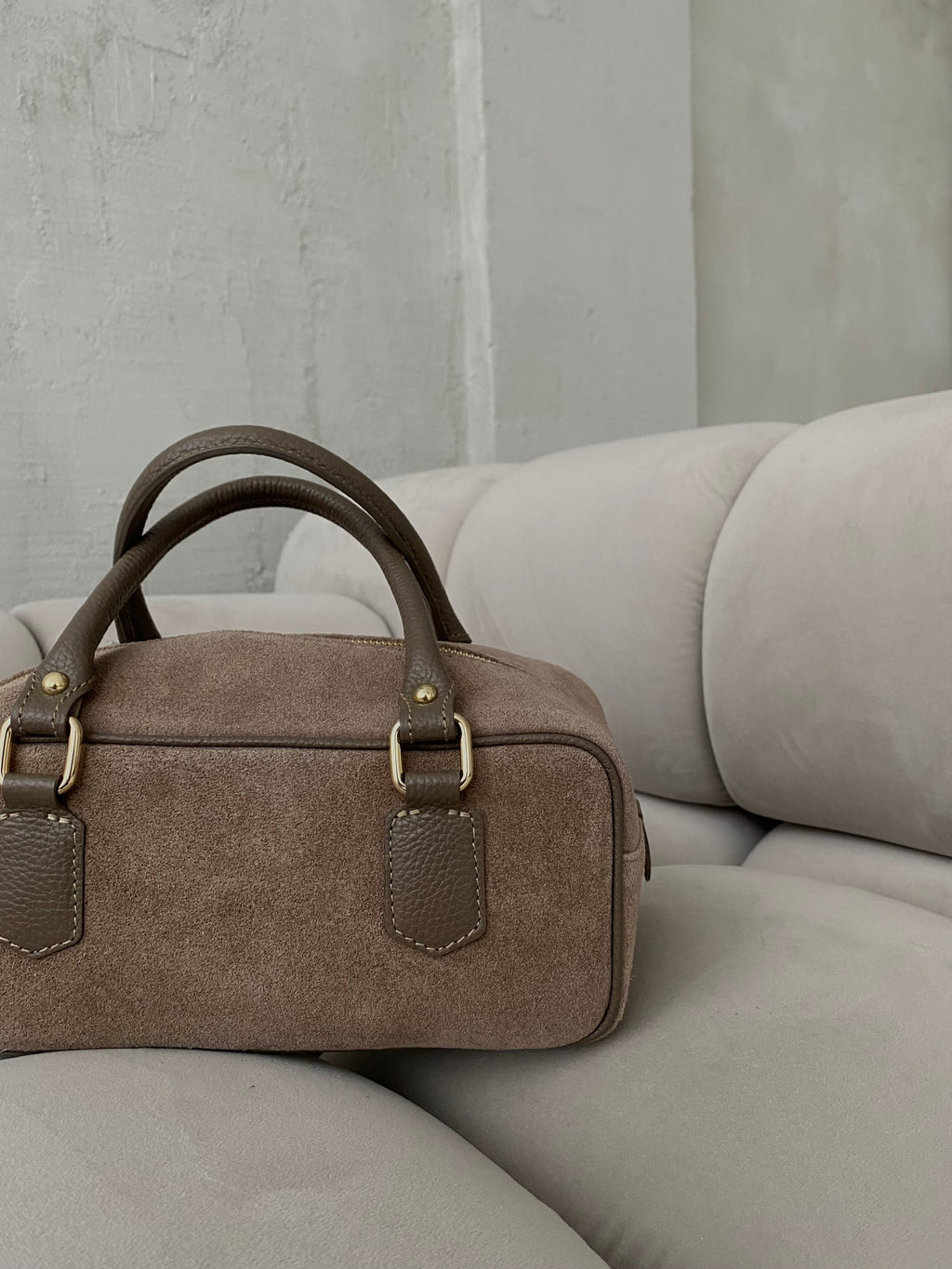 PREORDER: Natūralios verstos odos rankinė „Sofia Mocha“