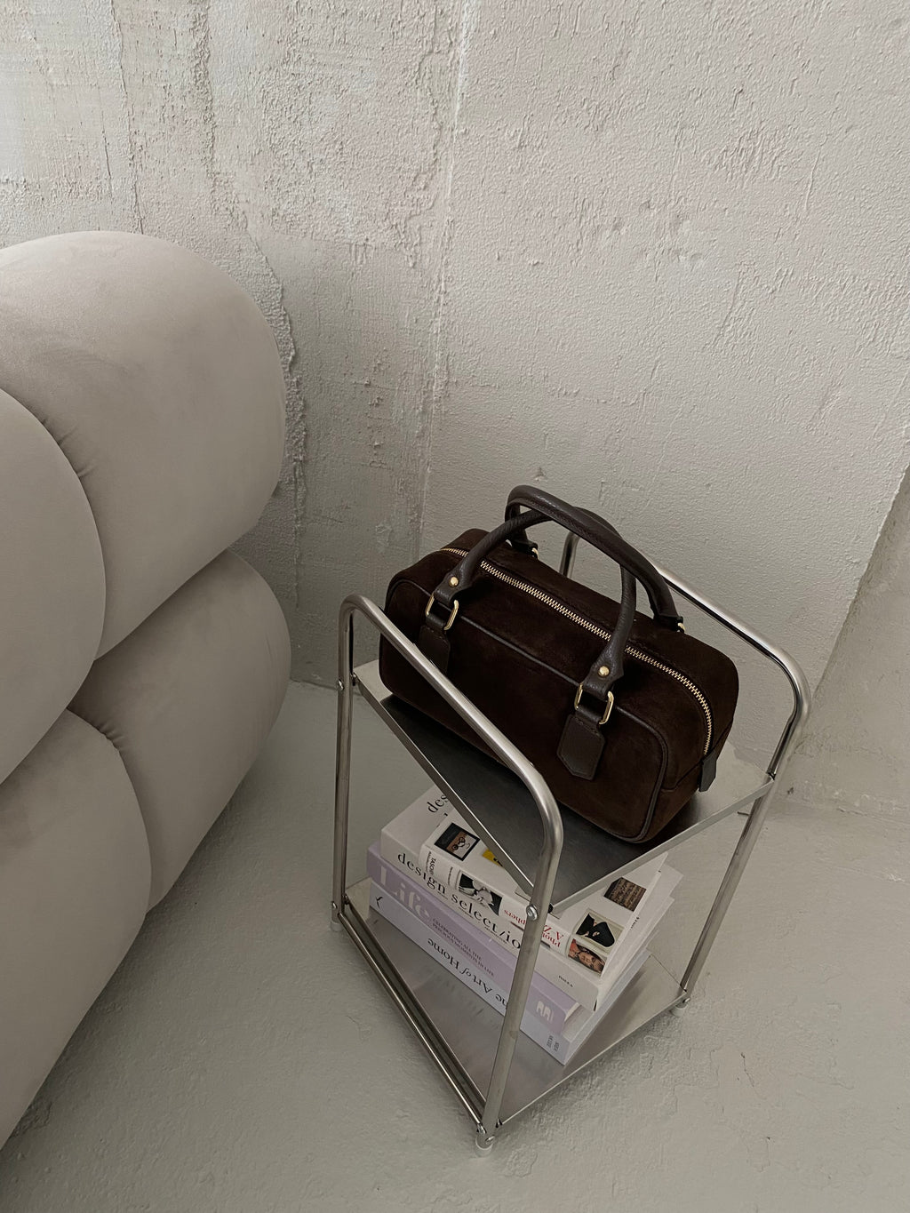 PREORDER: Natūralios verstos odos rankinė „Sofia Choco“