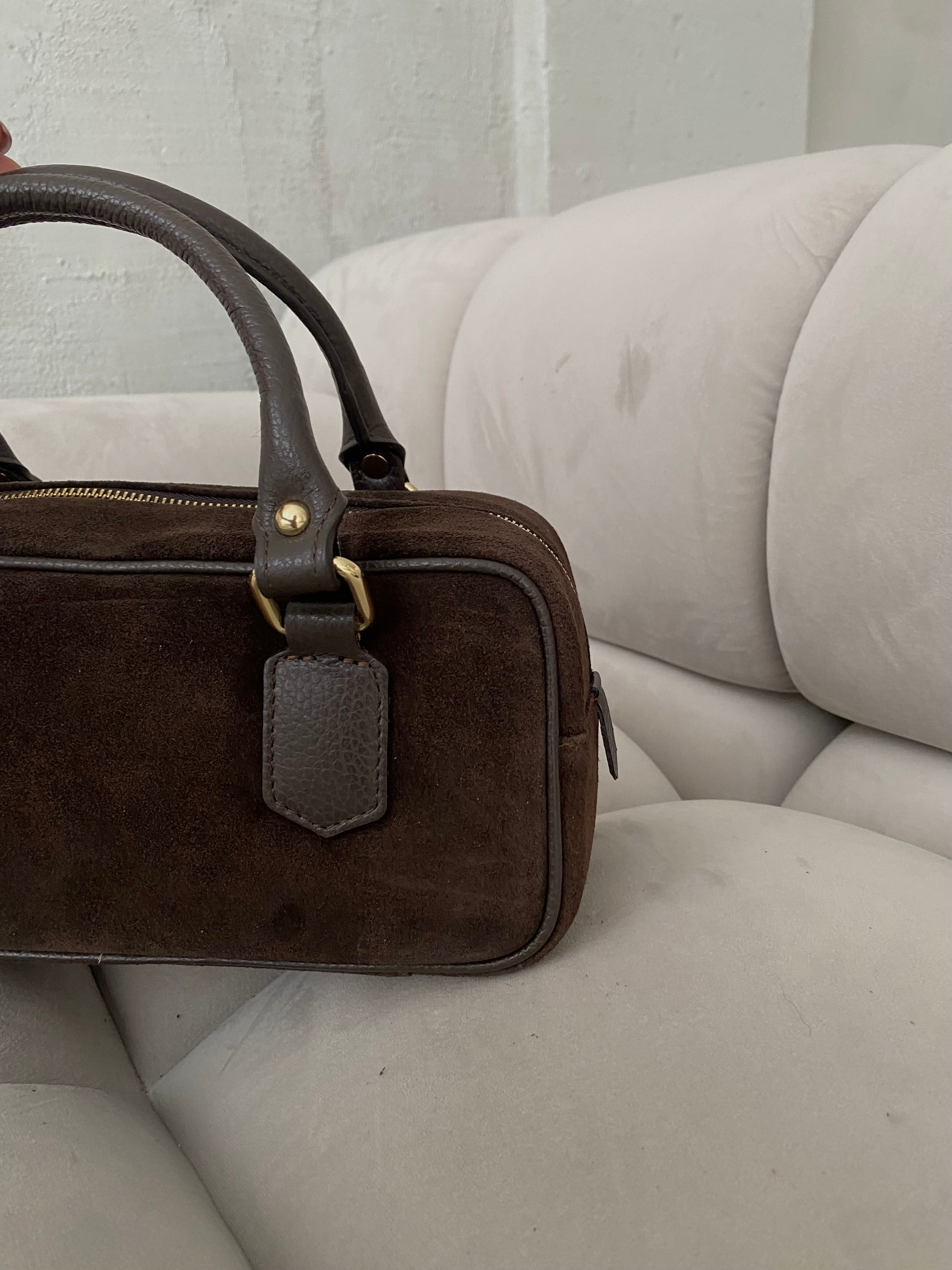 PREORDER: Natūralios verstos odos rankinė „Sofia Choco“