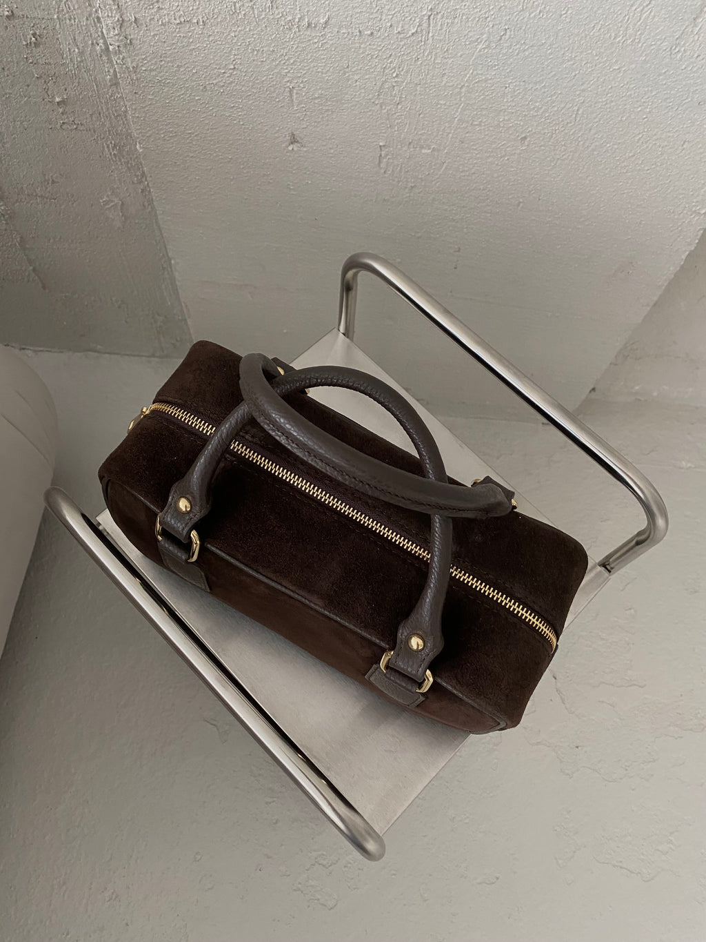 PREORDER: Natūralios verstos odos rankinė „Sofia Choco“