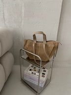 Natūralios verstos odos rankinė „Mocha“