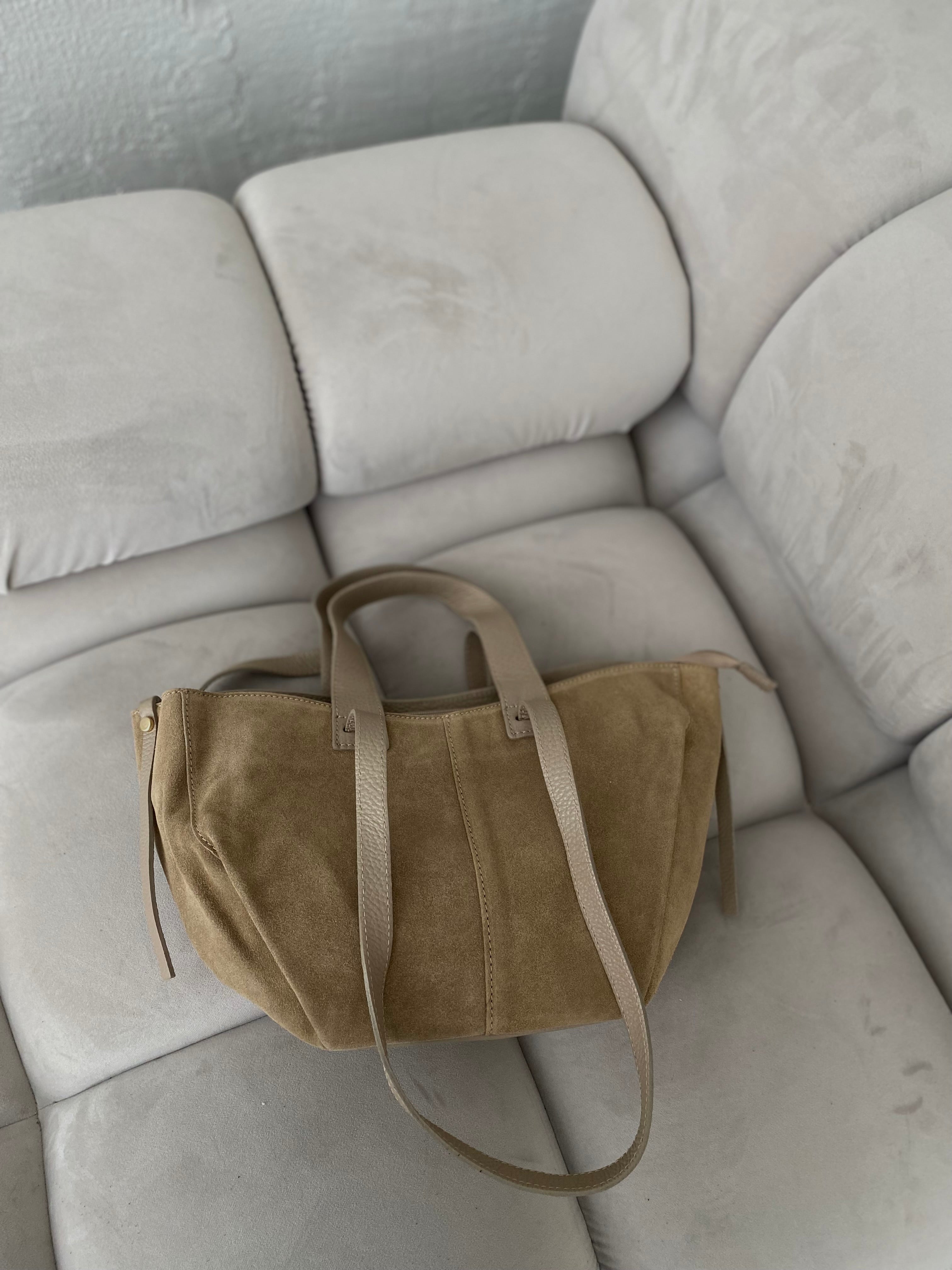 Natūralios verstos odos rankinė „Mocha“