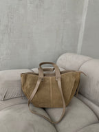 Natūralios verstos odos rankinė „Mocha“