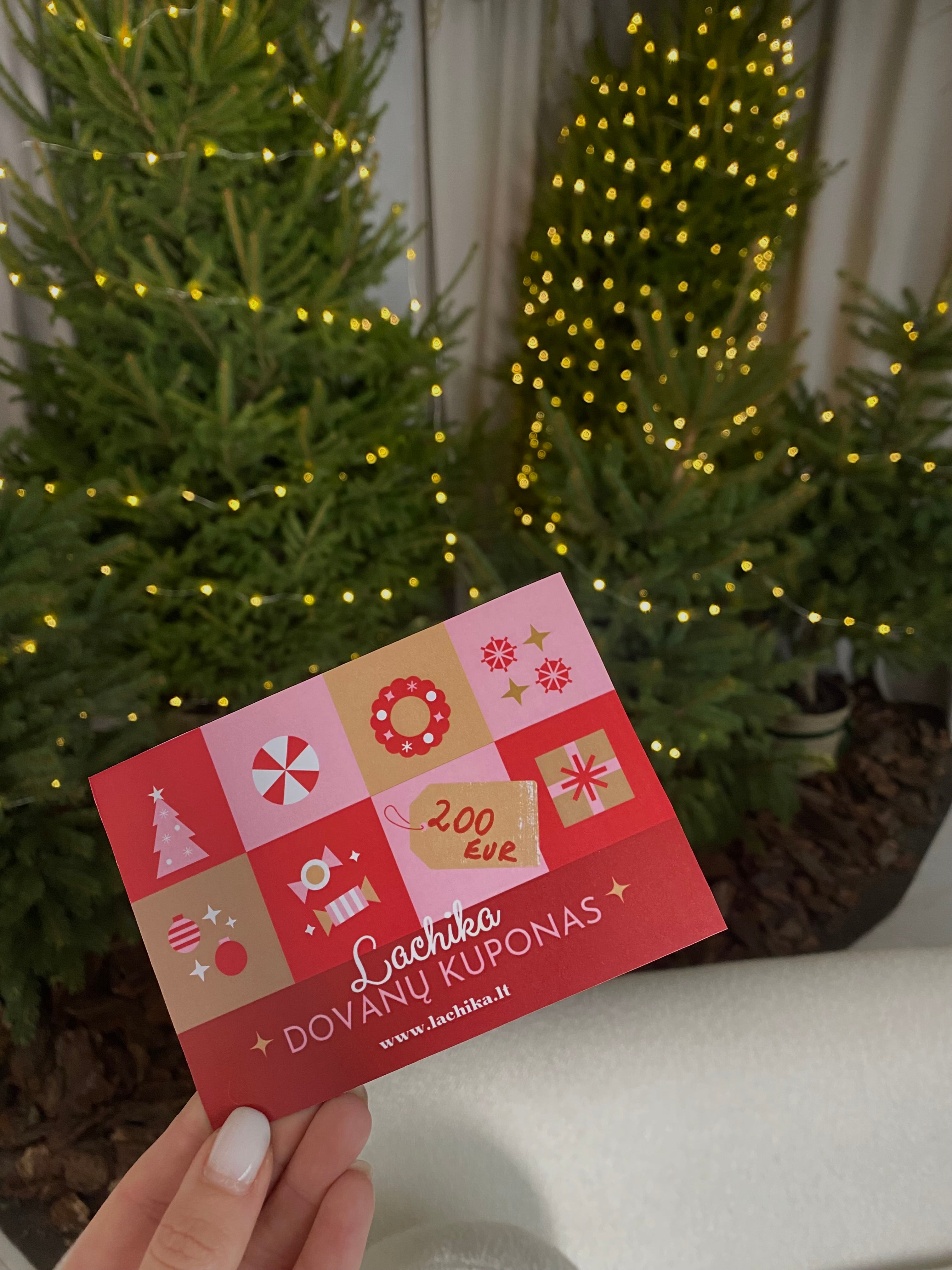 🎁 Dovanų kuponas “Gift Card" - pasirinkta suma - fizinis
