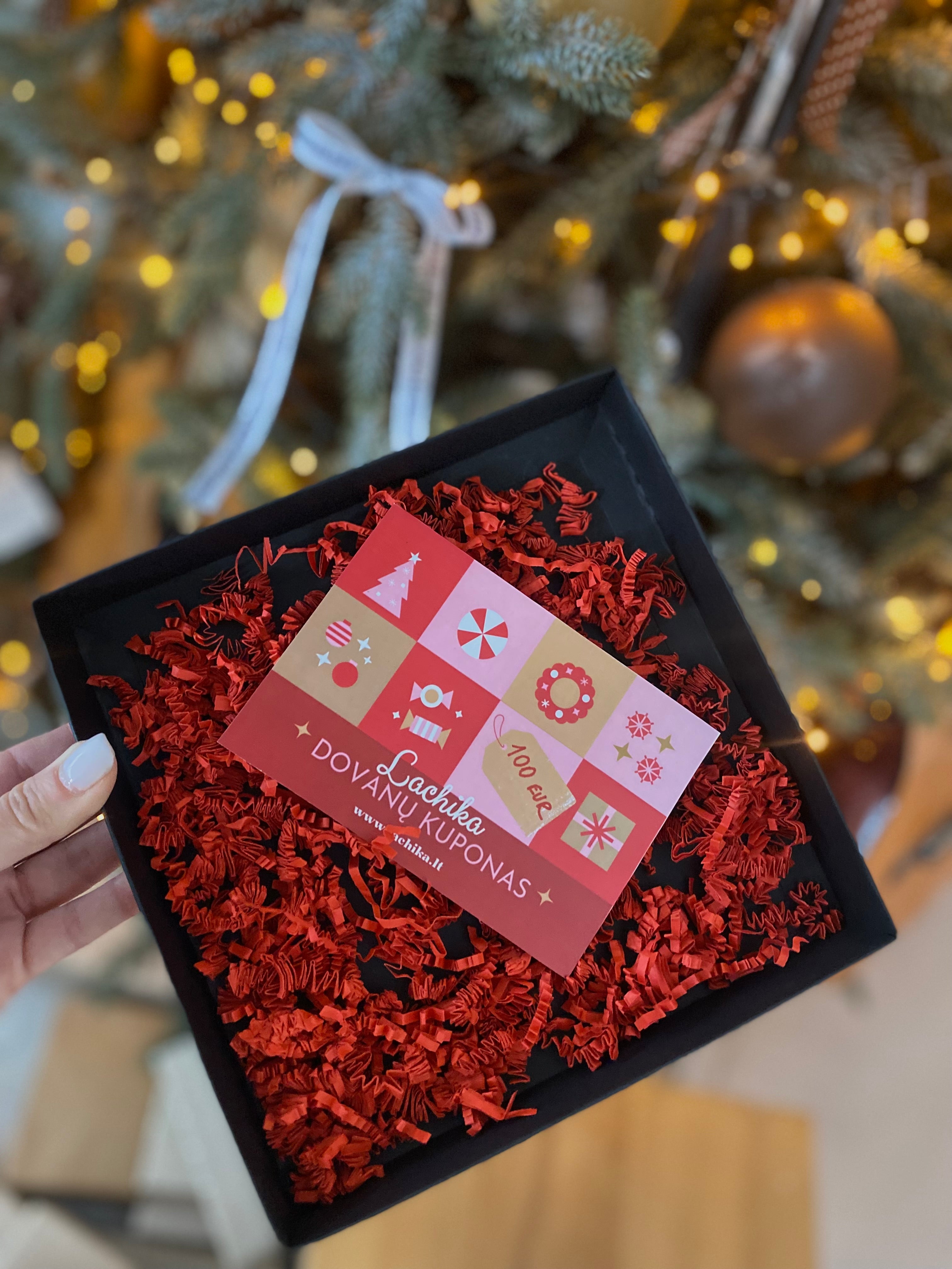 🎁 Dovanų kuponas “Gift Card" - pasirinkta suma - fizinis