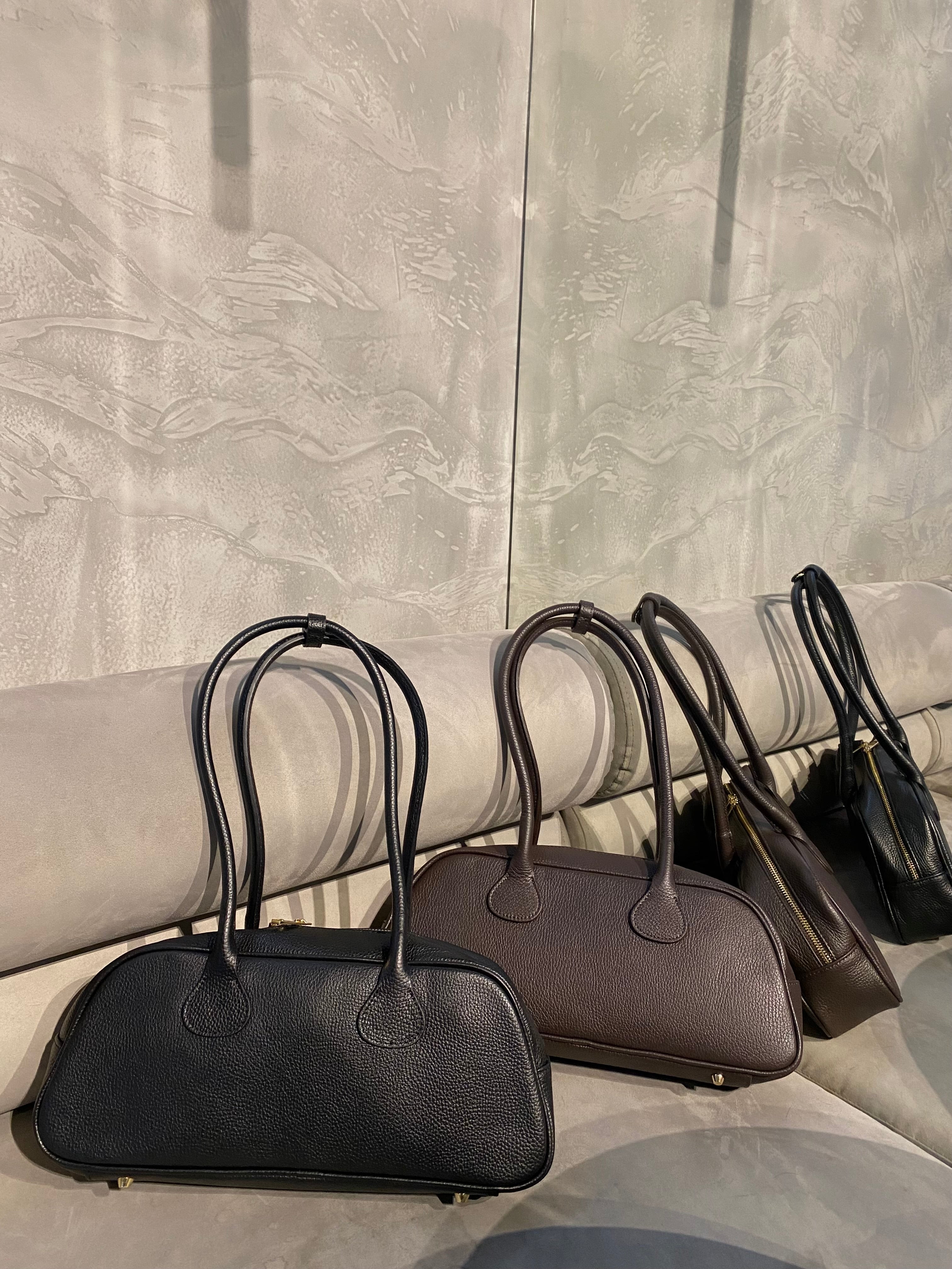 Natūralios odos rankinė ruda „Arden Leather Bag“