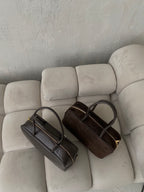 Natūralios odos rankinė „Emma Choco“