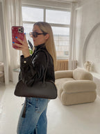 Natūralios odos rankinė ruda „Arden Leather Bag“