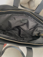 Natūralios odos rankinė „Luna Black“