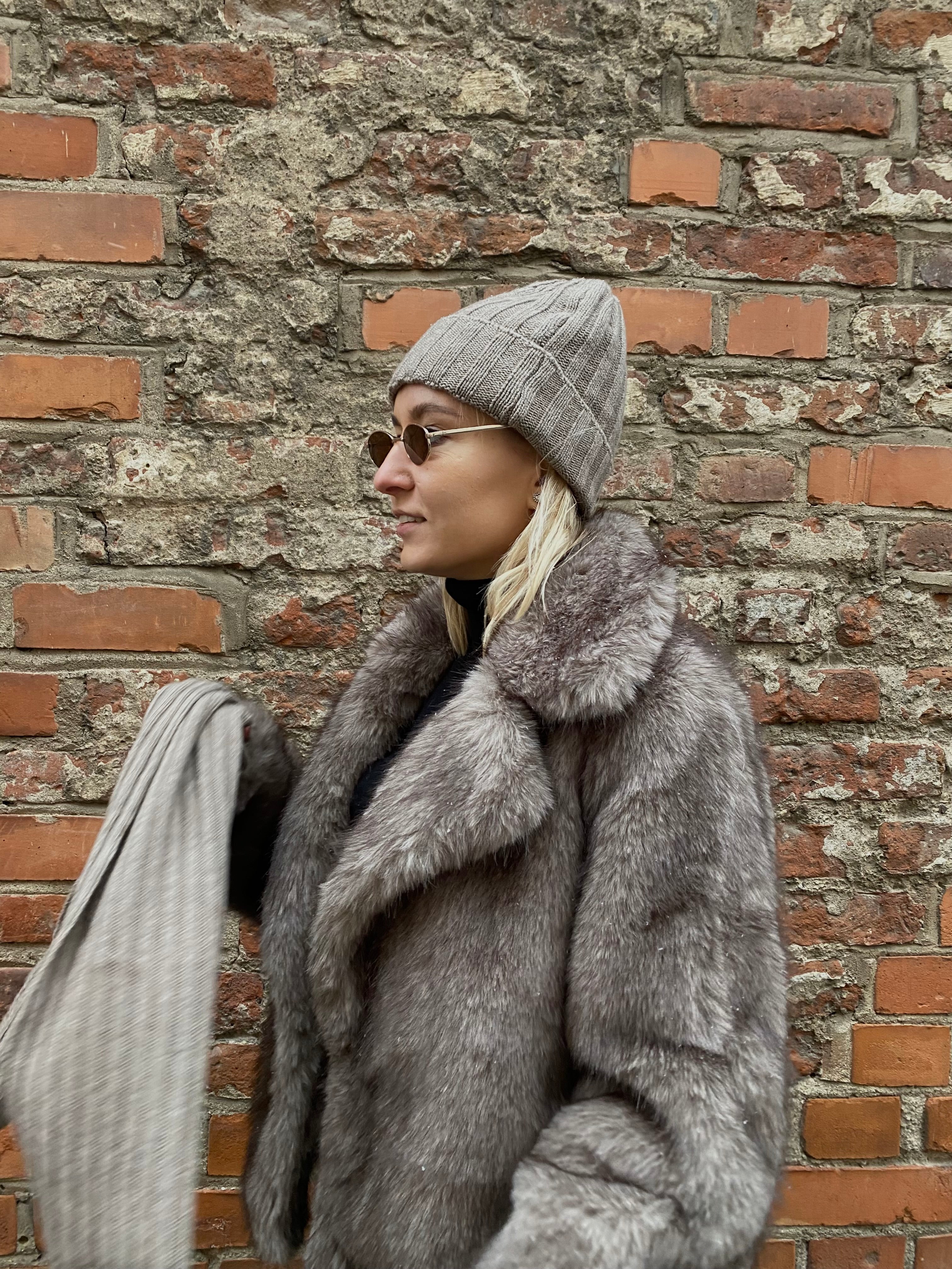 Kapučino šaliko ir kepurės komplektas su kašmyru “Cappuccino Pure Cashmere Set”