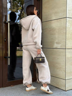 Kreminis zip kostiumas “Cream Urban Zip Set”