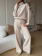 PREORDER: Kreminis angoros kostiumas “Cream Angora Soft Set”