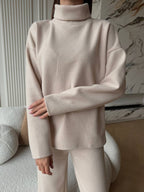 PREORDER: Kreminis angoros kostiumas “Cream Angora Soft Set”