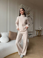 PREORDER: Kreminis angoros kostiumas “Cream Angora Soft Set”