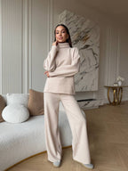 PREORDER: Kreminis angoros kostiumas “Cream Angora Soft Set”