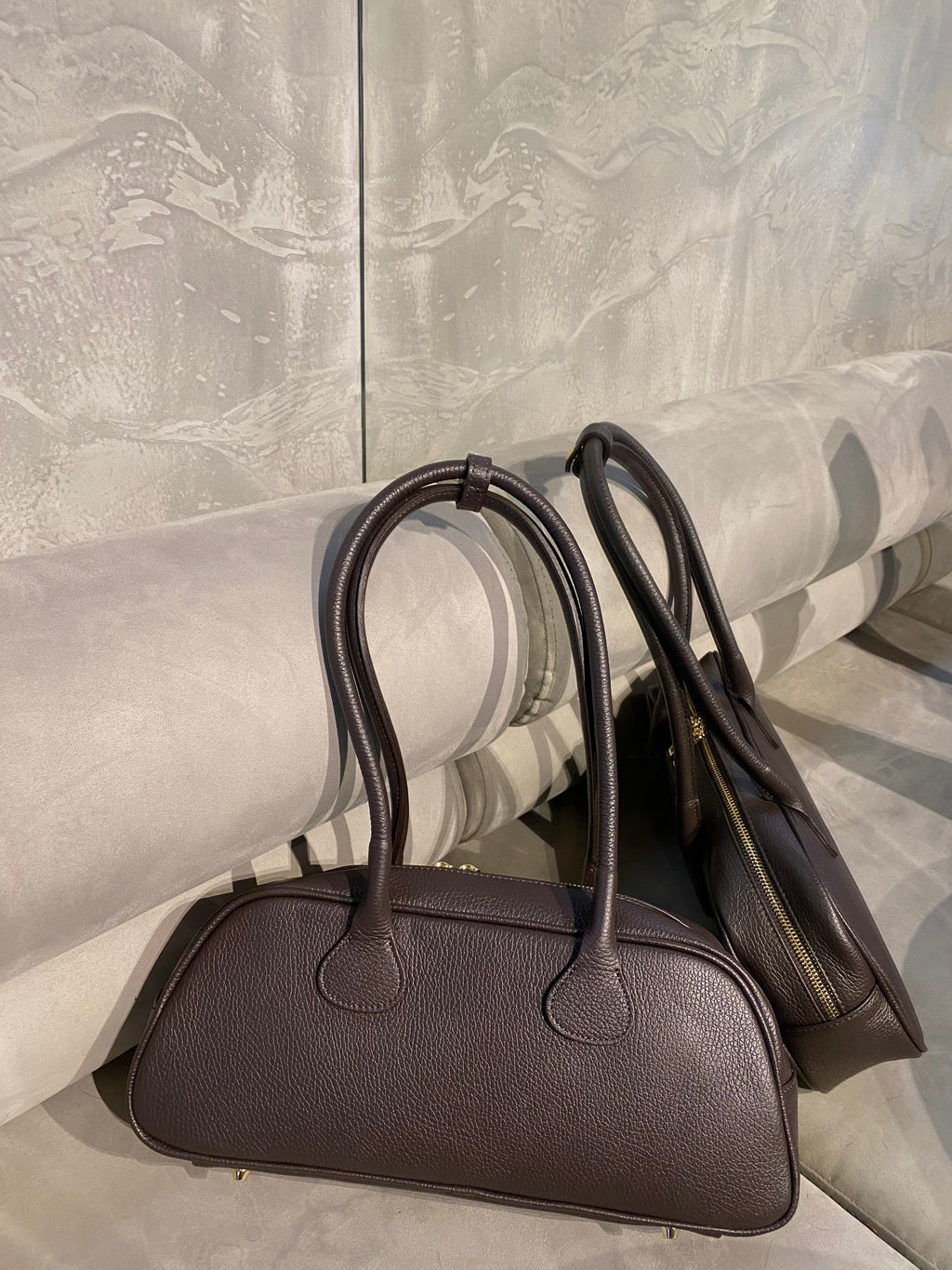 Natūralios odos rankinė ruda „Arden Leather Bag“
