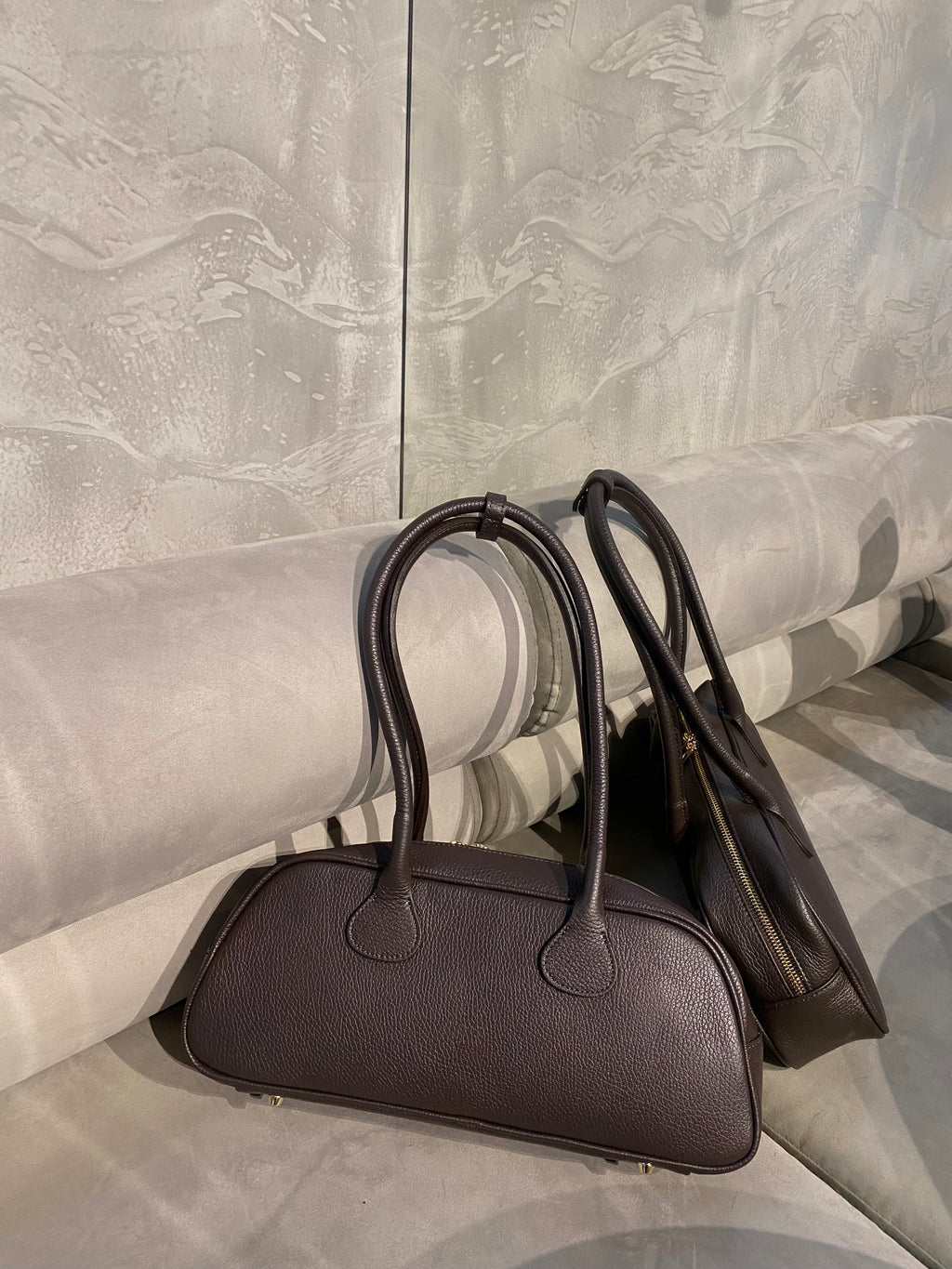 Natūralios odos rankinė ruda „Arden Leather Bag“