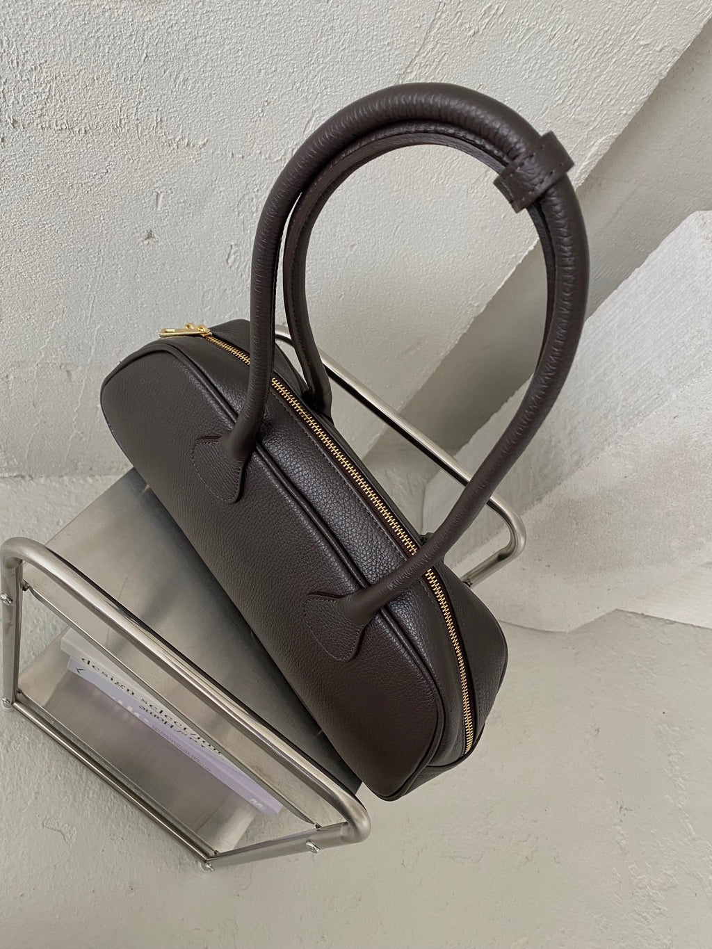 Natūralios odos rankinė ruda „Arden Leather Bag“