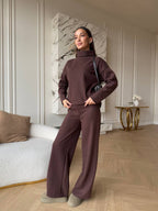 PREORDER: Šokoladinis angoros kostiumas “Chocolate Angora Luxury Set”