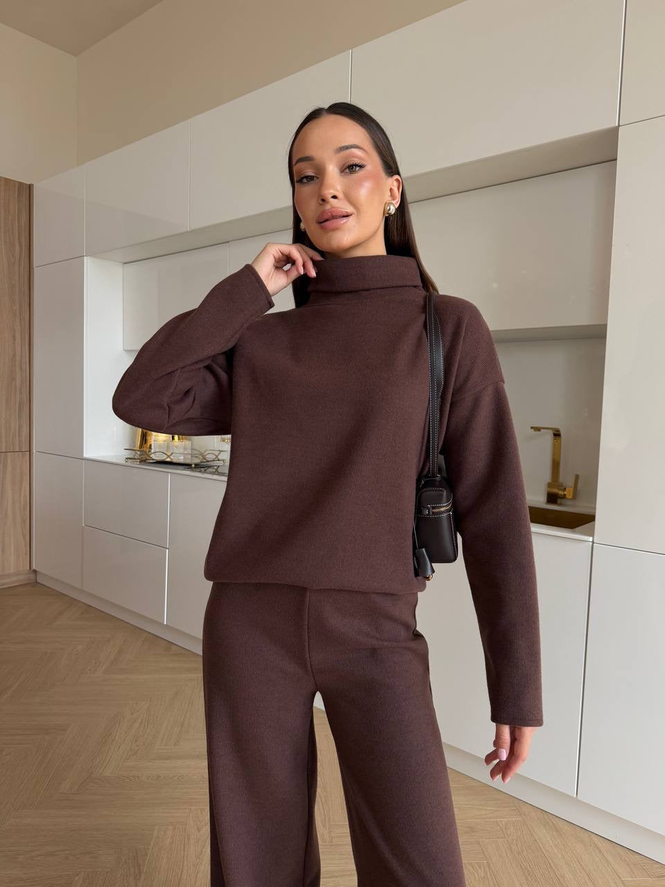 PREORDER: Šokoladinis angoros kostiumas “Chocolate Angora Luxury Set”