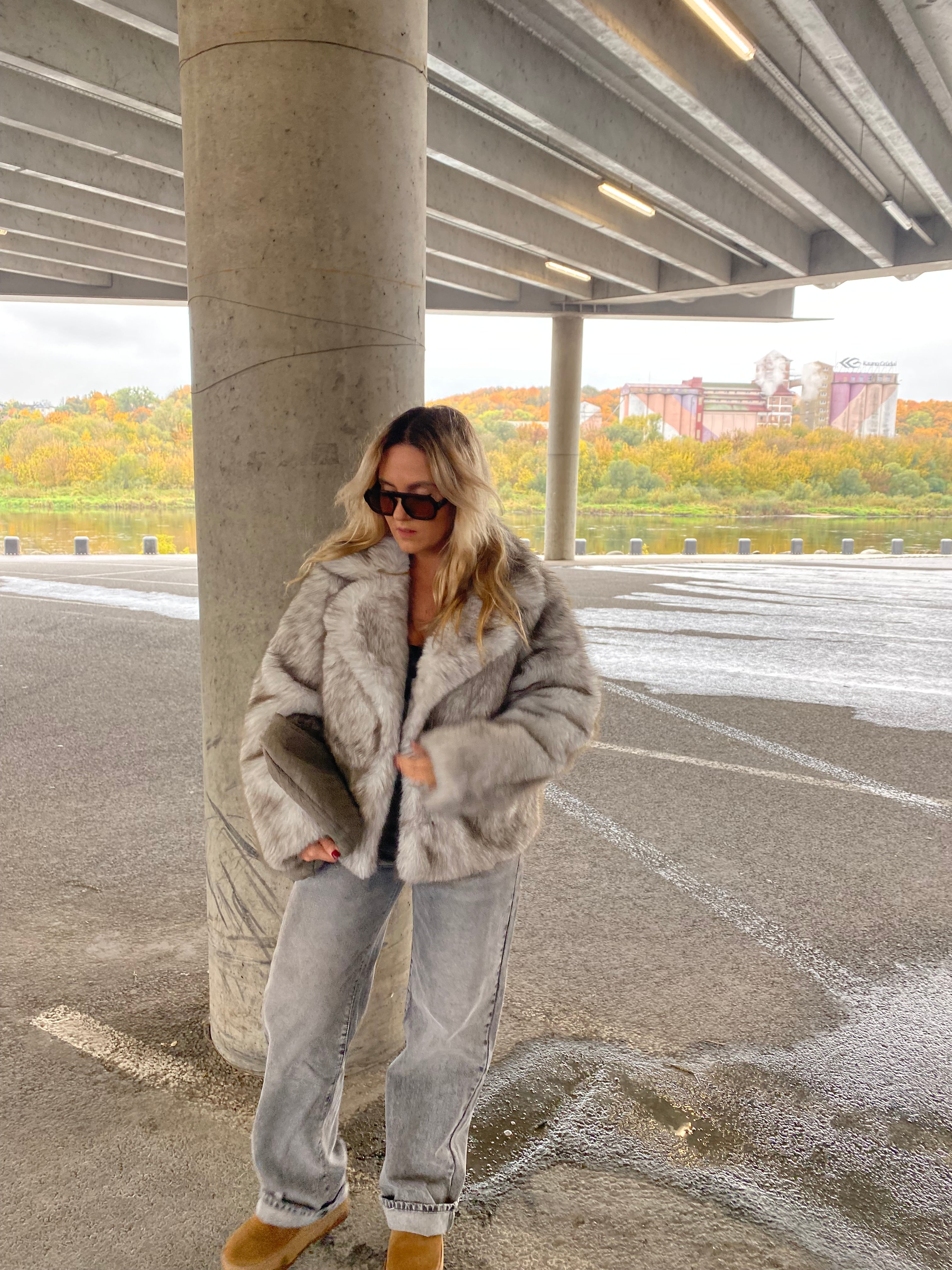 Dirbtiniai kailiniai “Cozy Cloud”