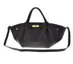 Juoda natūralios odos rankinė „Virel Leather Bag“